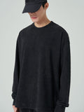 Juun.J Garment Dyed Long Sleeve T-shirt