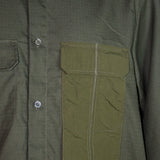 Komakino Military Short Sleeve Shirt with Pocket