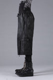 D.Hygen Product Coated Jersey-Like Denim 3/4 Baggy Pants