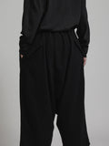 TVA Object Dye Wool Drop-crotch Half Pants