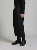 TVA Herringbone Wide Cropped Pants