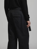 TVA Herringbone Wide Cropped Pants