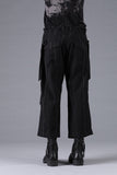 D.Hygen Fade Random Stripe Wide Cropped Pants