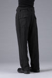 D.Hygen Randon Stripe Jacquard Side Open Wide Pants