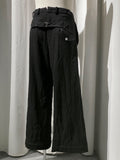 Archivio J.M. Ribot Raw Threads Button Trousers
