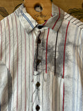 Archivio J.M. Ribot Striped Patch Shirt
