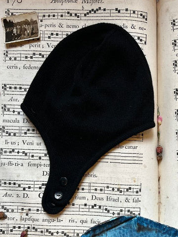 Archivio J.M. Ribot Knitted Bonnet