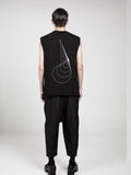 Depression Graphic Black Hole Tank Top