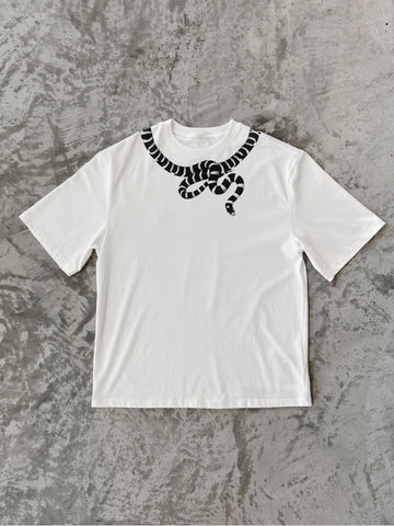 Depression Snake T-shirt White