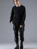 D.hygen Product Coating Jersey-like Denim Cargo Jogger Pants