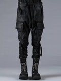 D.hygen Product Coating Jersey-like Denim Cargo Jogger Pants