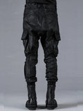 D.hygen Product Coating Jersey-like Denim Cargo Jogger Pants