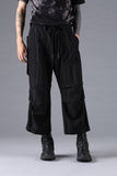 D.Hygen Fade Random Stripe Wide Cropped Pants