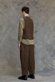 Ziggy Chen Asymmetric Collaged Waistcoat