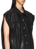 Rick Owens Sleeveless Jumbo Worker Jacket