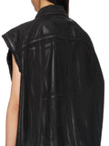 Rick Owens Sleeveless Jumbo Worker Jacket