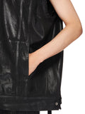 Rick Owens Sleeveless Jumbo Worker Jacket