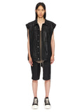 Rick Owens Sleeveless Jumbo Worker Jacket