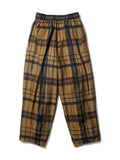 Julius Scalene Jacquard Check Wide Pants