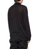 Julius Scalene High Neck Long Sleeve Cut Sewn