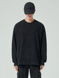 Juun.J Garment Dyed Long Sleeve T-shirt