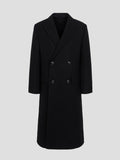 Juun.J Overfit Jersey Hood Detachable Double Coat