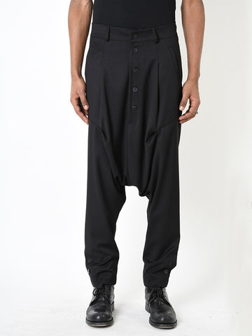 La Haine Inside Us Low Crotch Trousers