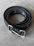 M.A+ Stydded Double Oval Buckle Medium Belt