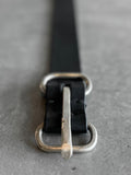 M.A+ Stydded Double Oval Buckle Medium Belt