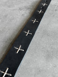 M.A+ Studded Double Oval Buckle Medium Belt