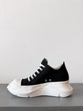 Rick Owens Hollywood Abstract Low Sneakers