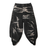 Julius Disarray Bleached Wide Denim Pants