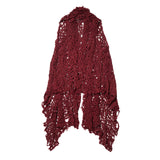 Julius Dark Red Ruptured Stole