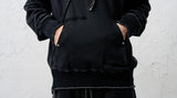 Taichi Murakami Displacement Sweat Parka Hooded Zipped