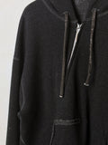 Taichi Murakami Displacement Sweat Parka Hooded Zipped