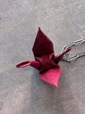 Taichi Murakami Origami Red Tsuru Necklace W/S925 Chain