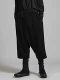 TVA Object Dye Wool Drop-crotch Half Pants