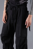 D.Hygen Fade Random Stripe Wide Cropped Pants