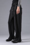 D.Hygen Randon Stripe Jacquard Side Open Wide Pants