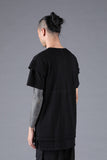 D.Hygen Soft Cotton Jersey Layered T-shirt