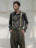 Ziggy Chen Leather Suspenders