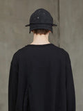 Ziggy Chen Round Hat With Back Panel