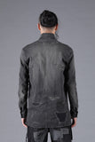 D.Hygen Damage Repair Stretch Denim Tailored Shirt Jacket