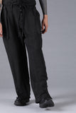 D.Hygen Randon Stripe Jacquard Side Open Wide Pants