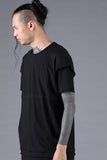 D.Hygen Soft Cotton Jersey Layered T-shirt