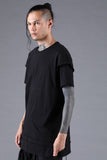 D.Hygen Soft Cotton Jersey Layered T-shirt