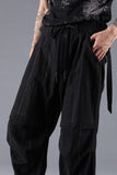 D.Hygen Fade Random Stripe Wide Cropped Pants