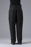 D.Hygen Randon Stripe Jacquard Side Open Wide Pants