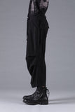 D.Hygen Fade Random Stripe Wide Cropped Pants