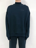 Willy Chavarria Mock Neck Sweat